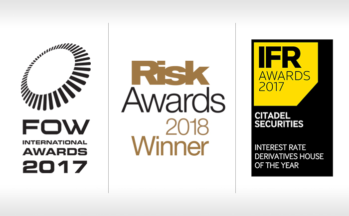 Citadel Securities Wins Leading Industry Awards