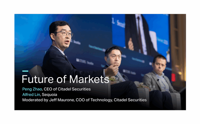CEO Peng Zhao & Sequoia’s Alfred Lin Discuss the Future of Markets